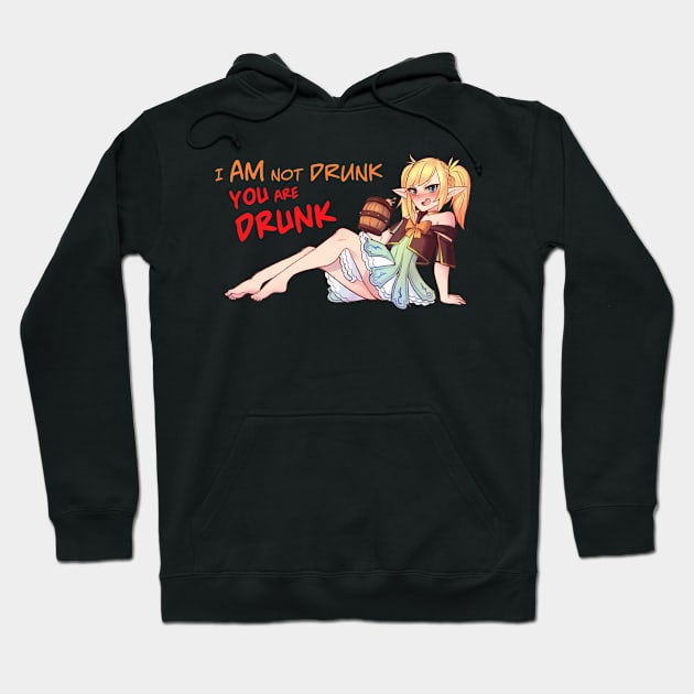 Poppy the drunk elf Hoodie by DreamVessel